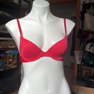 PINK red bra